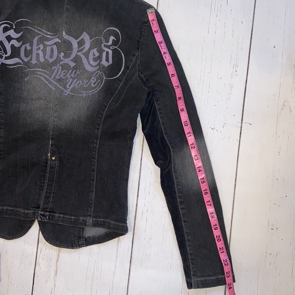 Eckored Denim Jean Jacket - Picture 9 of 10